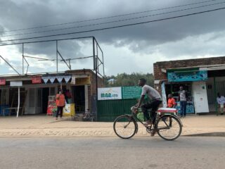 Street scene in Kigali Rwanda Street scene in Kigali Rwanda