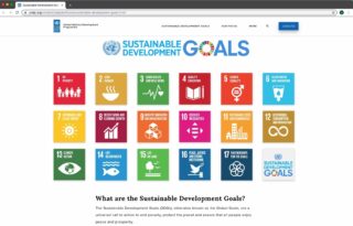 Screenshot 2019 08 22 at 11 35 46 Screenshot of the United Nations' Sustainable Development Goals website