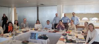 Nsw treasury w Mike Bracken and members of the treasury team in New South Wales, Australia